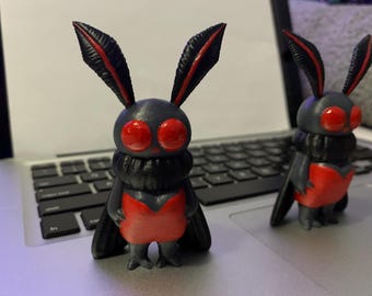 3D printed Chibi Sexy Mothman!