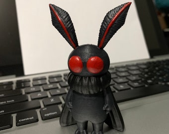 3D printed Chibi Mothman!