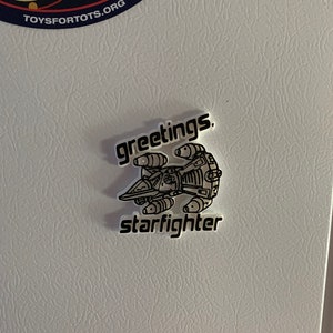 3D printed The Last Starfighter magnet.