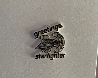 3D printed The Last Starfighter magnet.