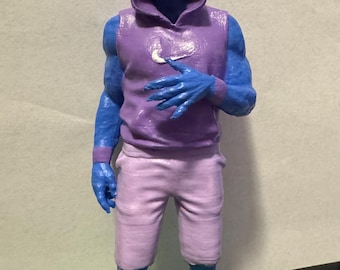 3D printed Gym Bro Skeletor!