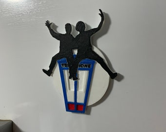 3D printed Bill & Ted magnet. EXCELLENT!!