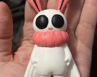 EXTRA Large 3D printed Cute Chibi Bride of Mothman!!!