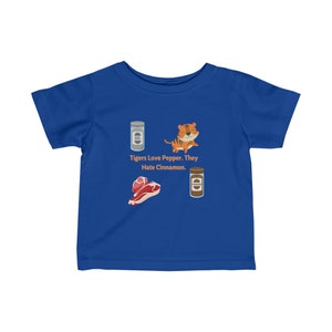 Tigers love pepper Infant Fine Jersey Tee image 10