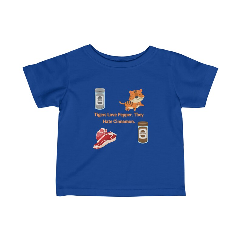 Tigers love pepper Infant Fine Jersey Tee image 10
