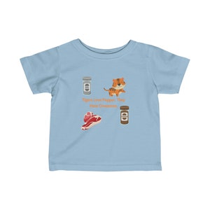 Tigers love pepper Infant Fine Jersey Tee image 6