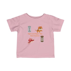 Tigers love pepper Infant Fine Jersey Tee image 8