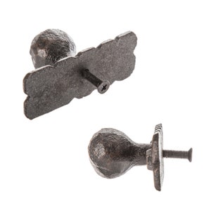Hammered Metal Knob