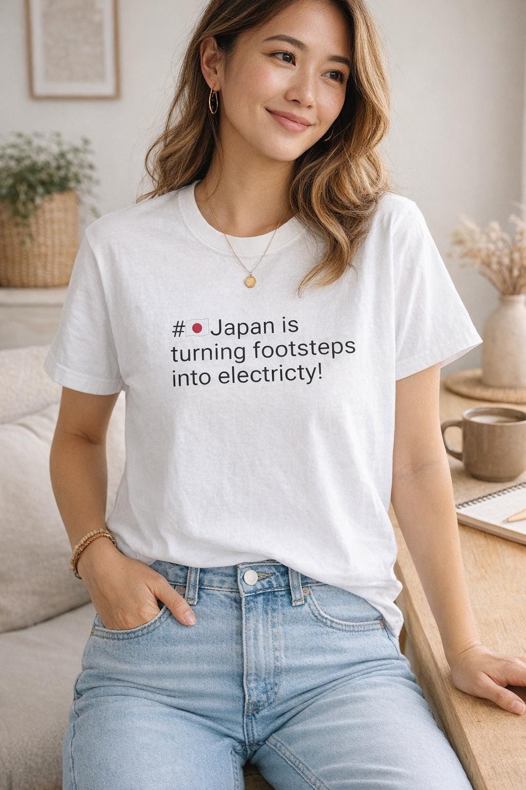 Japan is Turning Footsteps Into Electricity T-shirt! - Etsy
