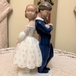 Bing and Grondahl Royal Copenhagen Porcelain Figurine Pardon Me 2372