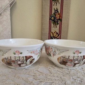 Royal Doulton Brambly Hedge- Poppy&#39;s Bedroom Bowl - set van 2