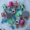 Doodle Bob  Themed Badge Reels