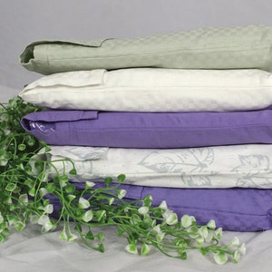Flat Organic Cotton EcoDyed Baby Crib Sheet for Newborn, Infant, or Toddler