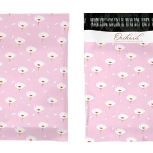 15.5cm x 23cm Daisy Poly Mailer, Packaging Supplies, Cute Packaging 6inch x 9inch Small Size Mailer