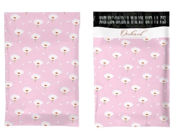 15.5cm x 23cm Daisy Poly Mailer, Packaging Supplies, Cute Packaging 6inch x 9inch Small Size Mailer