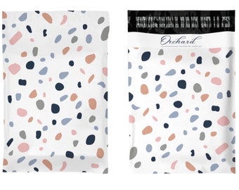 25.5cm x 33cm Terrazzo Poly Mailer, Packaging Supplies, Cute Packaging 10inch x 13inch Medium Size Mailer