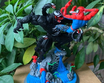 Spider man and Venom