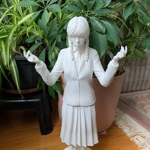 Wednesday Addams Sculpture Statue
