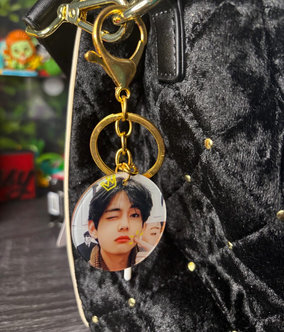 BTS Double Sided Keychains - Etsy