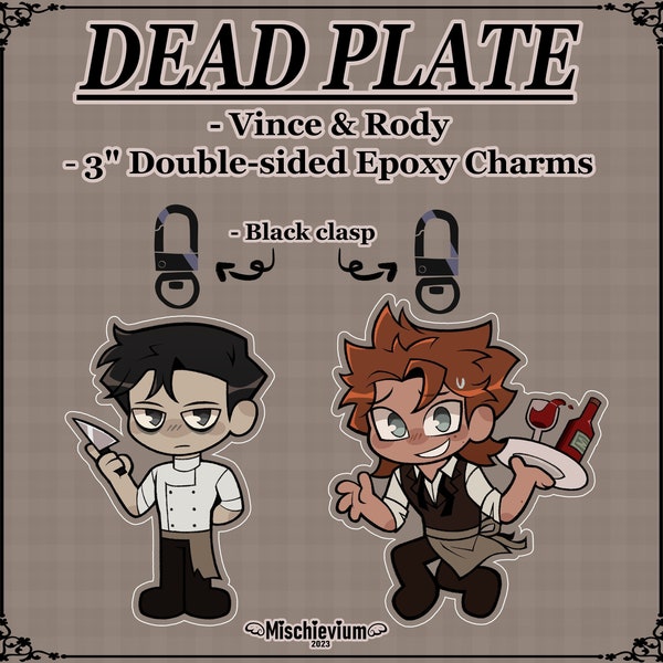 DP - Vincent & Rody // Epoxy Charms