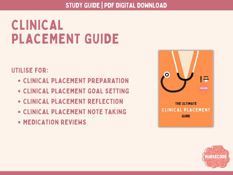 The Ultimate Clinical Placement Guide for Nursing Students | Student ...