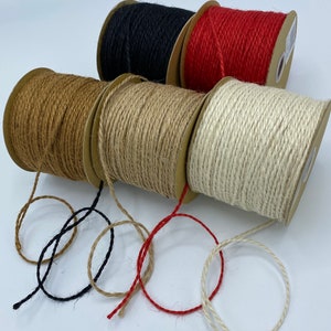 Jute Twine Rope, jute spool, 100 yards