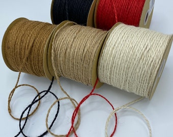 Jute Twine Rope, jute spool, 100 yards