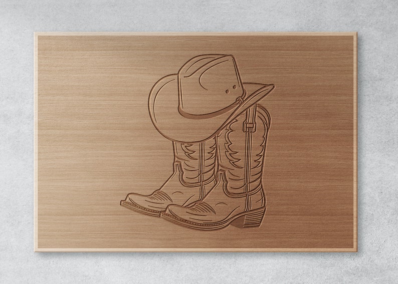 Cowboy Boots Svg Bundle, Cowboy Boots Hand-Drawn, Cowboy Svg, Cowboy Hat Svg, Western Boots, Boots Silhouette, Rodeo Svg, Ranch Svg image 8