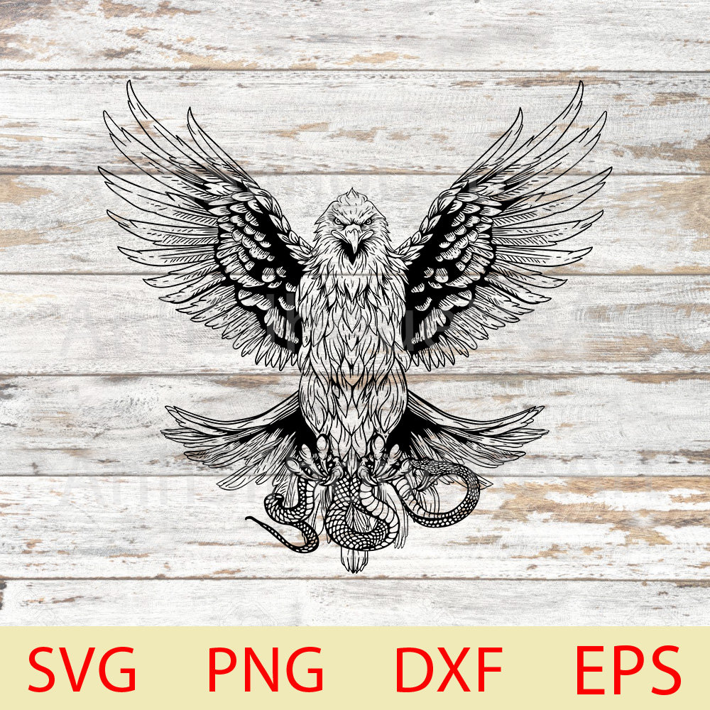 El águila y la serpiente, image size:1000x1000