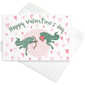 Cartão de Dia dos Namorados Sapo | Cupido Girino Sapo Hoppy Dia dos Namorados Amor | Cartão para Casal | Presente para Ele Ela Eles Longa Distância