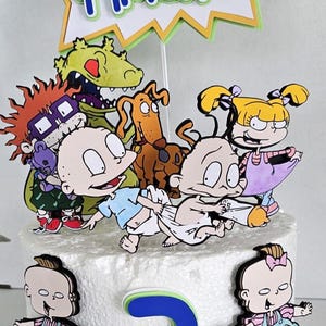 Rugrats Cake Topper - Rugrats Cake Decoration - Rugrats Party - Rugrats Birthday