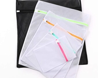 5 Pcs Laundry Bags for Washing Machine,Mesh laundry bags Large Medium Small for Washing machine,Travel Laundry Bags with zips