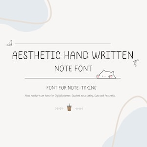 REALISTIC HANDWRITTEN FONT