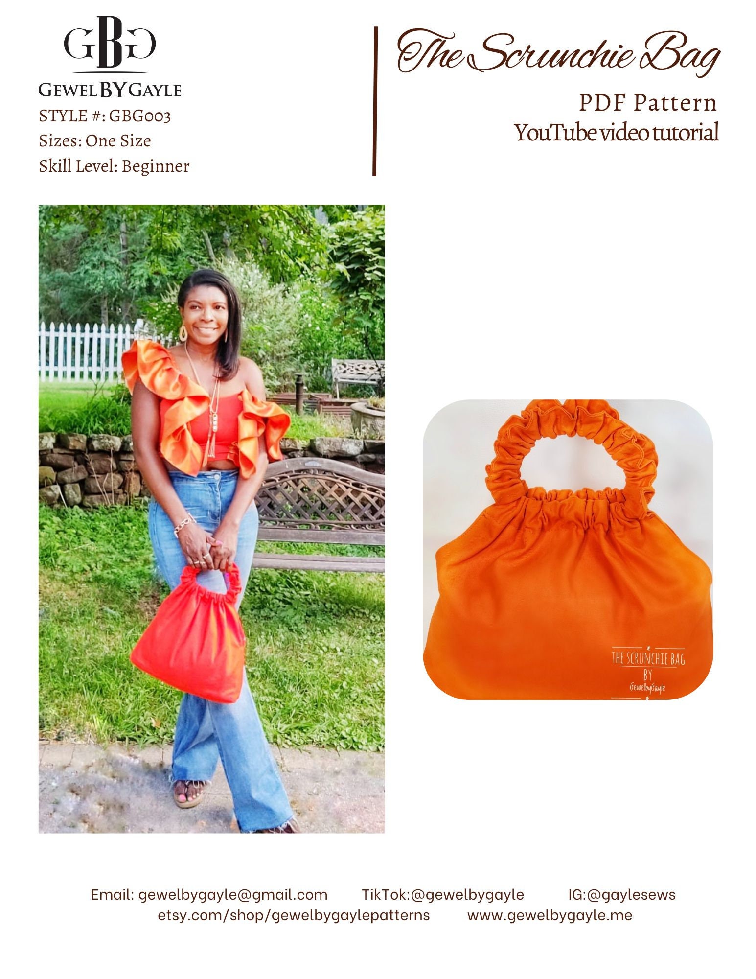 Scrunchie Bag Ireland