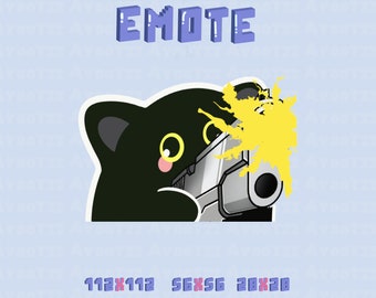 ANIMATED Cat emote | hearts | Twitch | Discord | YouTube | Funny Emotes | Memes | streamer emotes