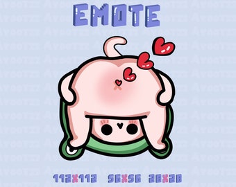 ANIMATED Cat emote | hearts | Twitch | Discord | YouTube | Funny Emotes | Memes | streamer emotes