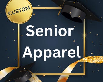 Custom Senior Apparel | Class of 2026 Shirt | Senior Photo Outfit | Graduation Sweatshirt | Personalized Jeans