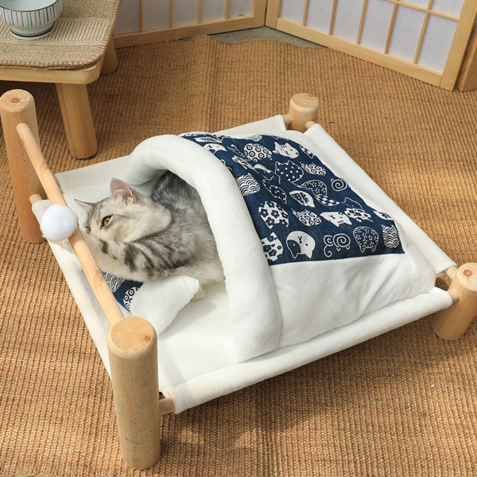 Cute Cat Bed - Etsy