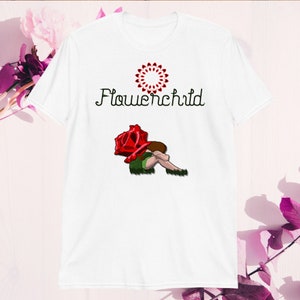 Cute Fae, Flowerchild, Girl, Nature, Graphic, Fairy Nature Flower Design Nymph, T-Shirt Sprite, Pixie Tee Fay Art, Faerie Faery Pattern,