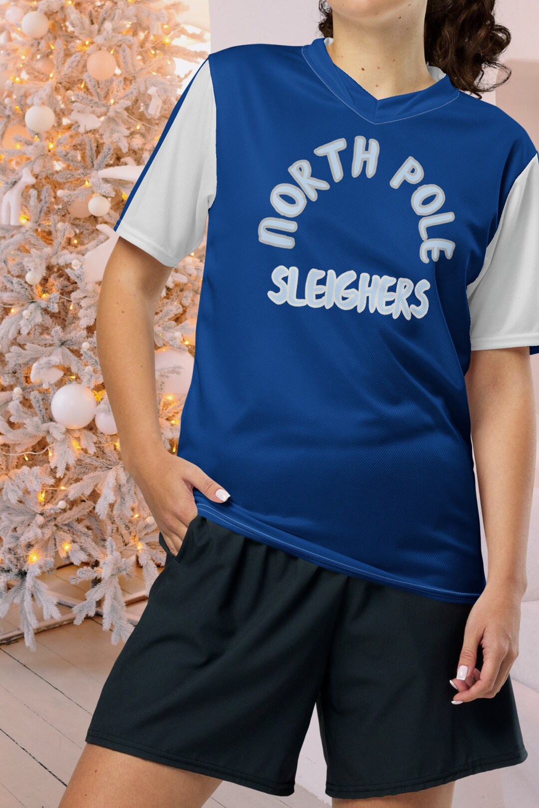 Mrs. Claus Number 12 Santa Baseball Style Jersey Christmas Etsy