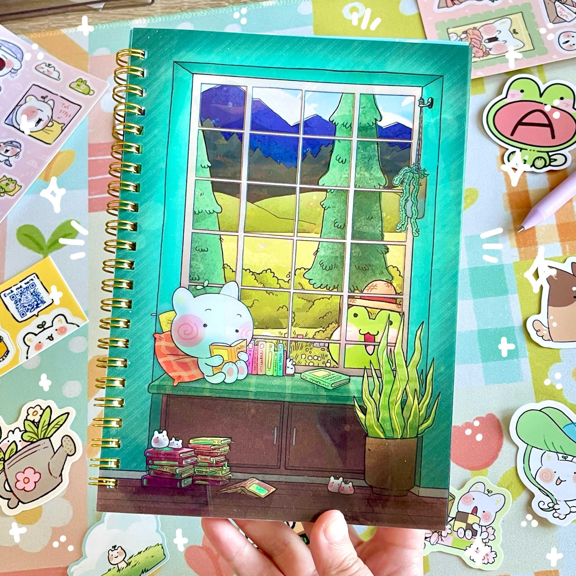 Garden Window Sticker Book - Etsy