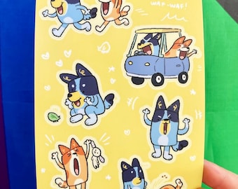 Heeler Sisters Vinyl Sticker Sheet | Fandom Stickers