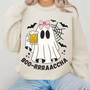 Boo Rracha PNG – Funny Halloween Costume Shirt Png | Drunk Ghost, Comadre Crew, TrikoTri, Spooky Vibes, Latino halloween, Mexican, Spanish