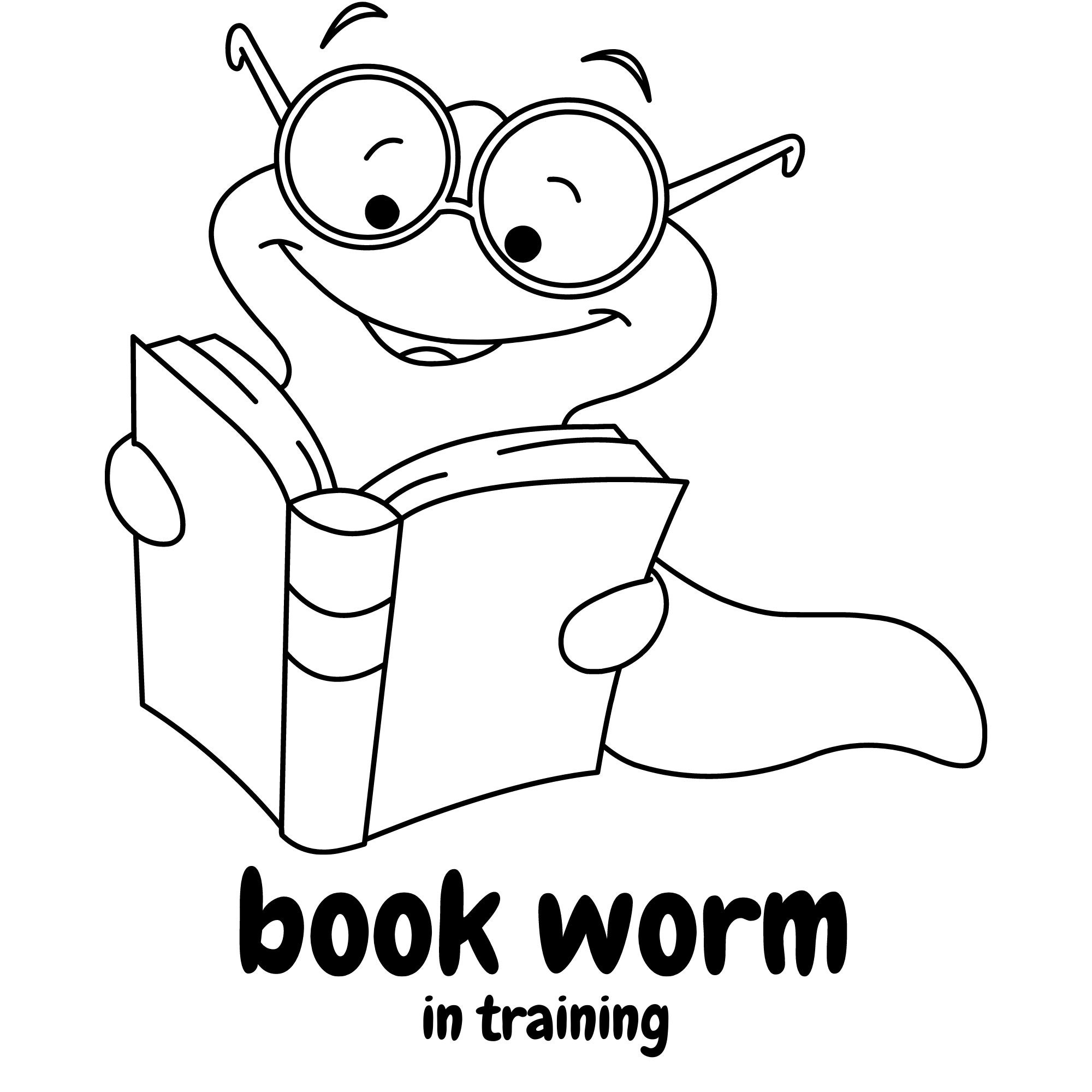 B cherwurm Svg Lesen Svg Buchwurm Png Lesen Svg Erzieher Etsy de