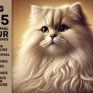 55 Procreate Fur Brushes | Realistic Animal Hair, Pet Portrait & Texture Brushes for Digital Art and Illustration