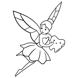 For the Tooth Fairy Svg, Kids Teeth Fairy Svg, Png Files, Tooth Fairy