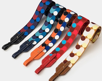 Adjustable Bag Strap Replacement: 2" Woven Fabric Crossbody Strap