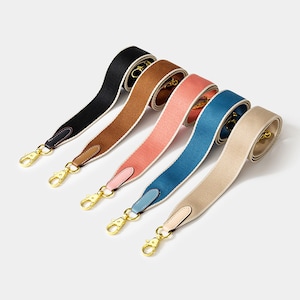 1,5 '' breit Mode reine Farbe weiße Kante Schultergurt Gurtband Geldbörse Gurt verstellbar Crossbody Tasche Gitarrengurt Ersatzhandtaschengurt