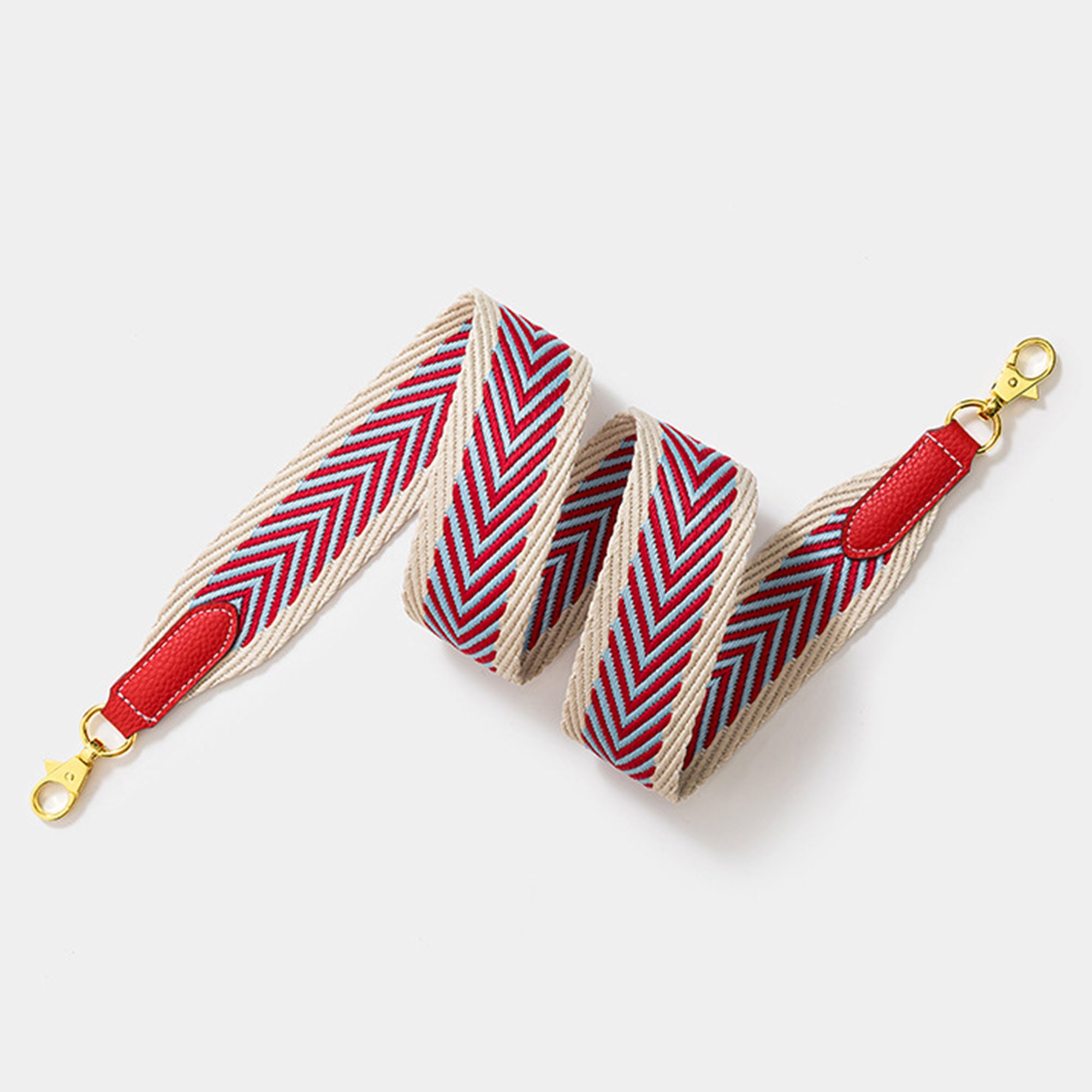 6 Colors 2'' Wide Replacement Bag Strap With White Edge Designer Bag Strap Crossbag Single