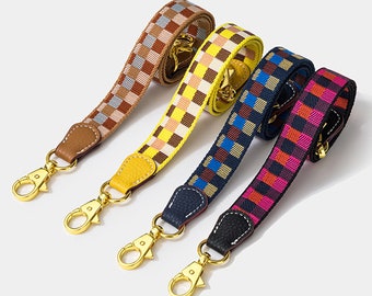 1 "(2,5 cm) vierkant rooster vervangende riem mode schouderbanden voor tassen populaire schouderriem vervangende ontwerper tas bandjes portemonnee riem